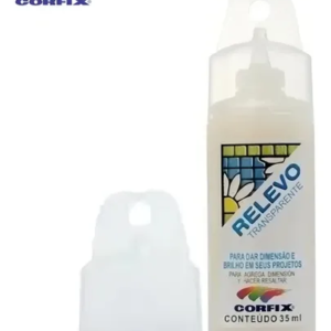 Pintura transparente con relieve 3D Corfix